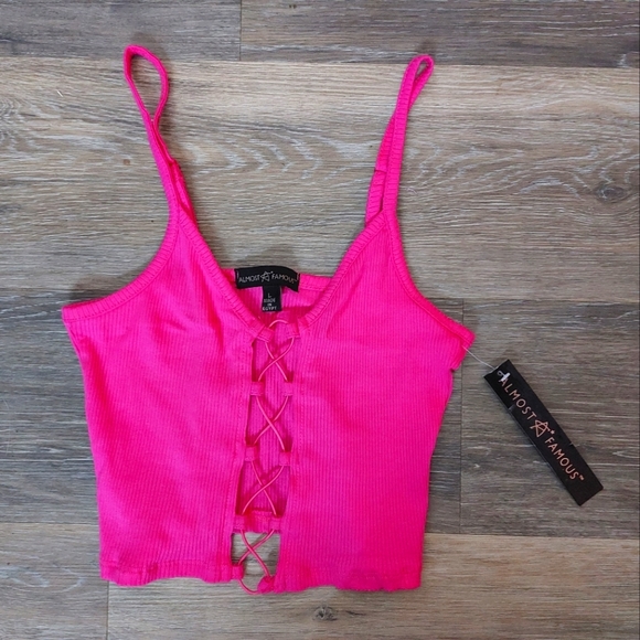 NWT Almost Famous Crop top - Picture 1 of 4